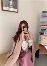 时尚双面羊绒大衣，其它，YNJDD