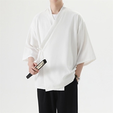 风夏季披风男女情侣宽松日系冰丝防晒服风衣xz815-001p25，男装风衣，星座815（原A203）