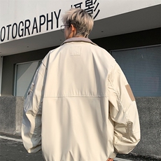 JK8804-P70美式秋潮牌重工设计感拼接夹克现货，男装夹克，星座1503
