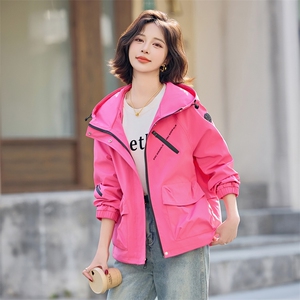 短外套女2025初春秋新款宽松休闲慵懒风今年流行洋气二八月风衣潮图片