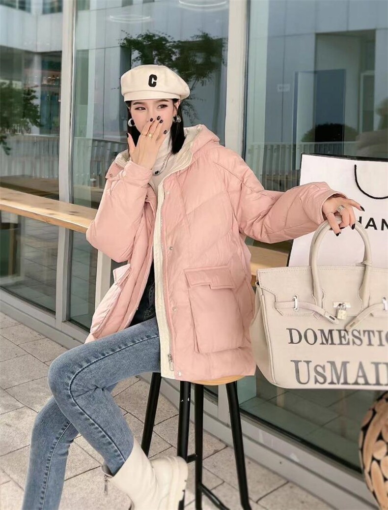 [现货]简单休闲款羽绒服，三个颜色，三个尺码，女装羽绒服，依柏璐