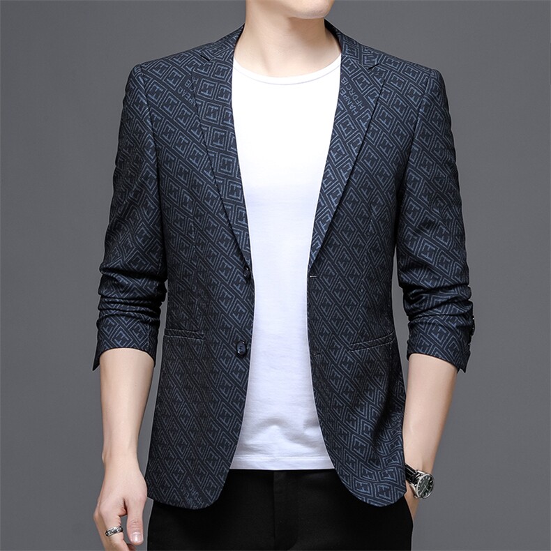 秋季新款西装男西服简约外套西服商务休闲小西装单西,男装西服,电商B360
