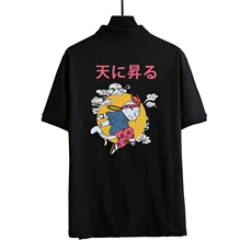 PL57012-P35翻领短袖polo衫男大码胖子半袖t恤男有领保罗衫，男装Polo衫，电商A040A