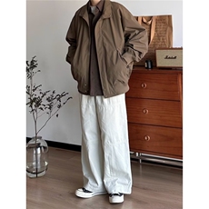 潮流时尚流行新款慵懒气质原宿原版面料做工双层高质量夹克ins，男装夹克，星座506A