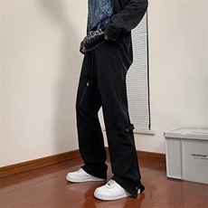 冲锋裤男机能vibe美式拉链ins高街潮休闲工装裤k2542-p40加绒55，男装工装外套，星座1008-1