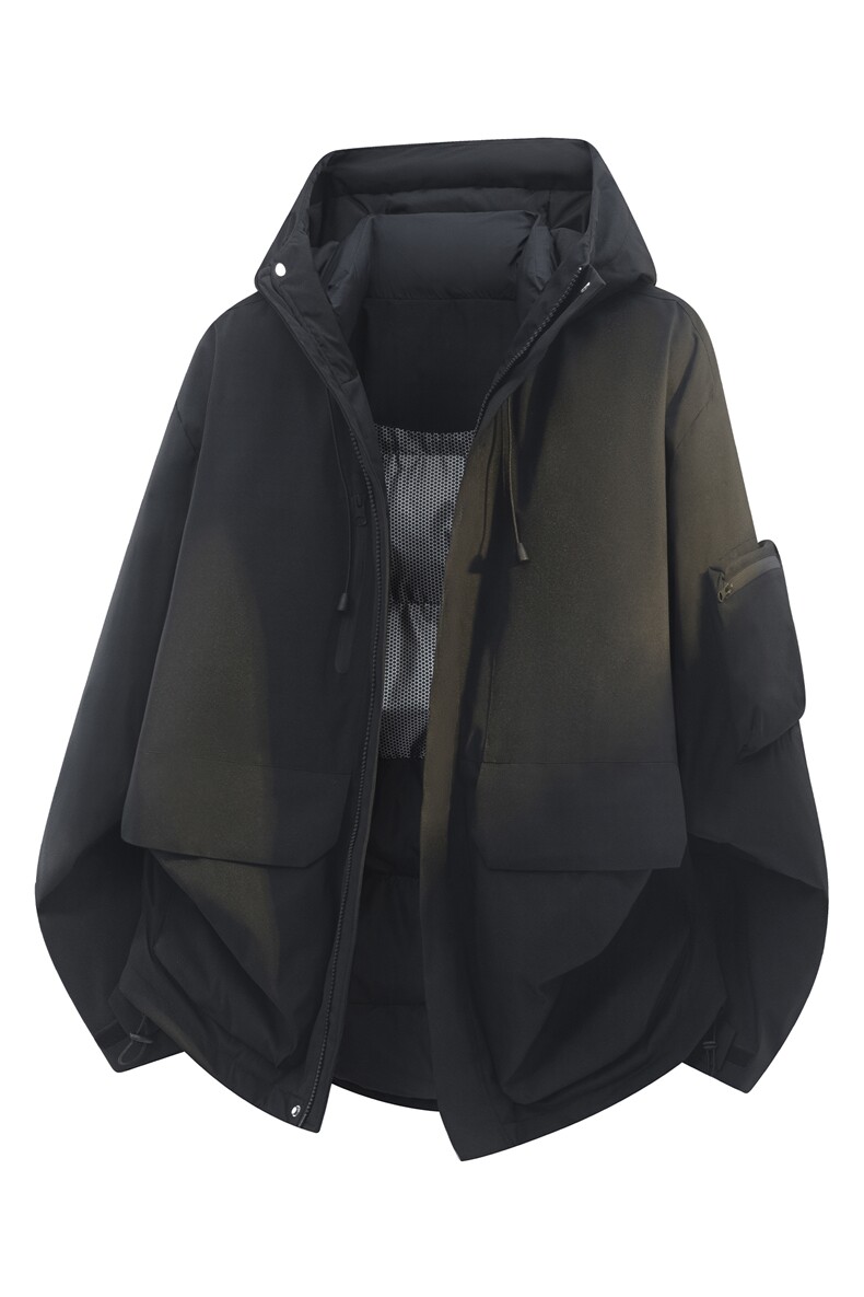 高品质机能连帽羽绒服保暖情侣冬90白鸭绒学生2025SYR2607-P270,男装羽绒服,星座610B-1