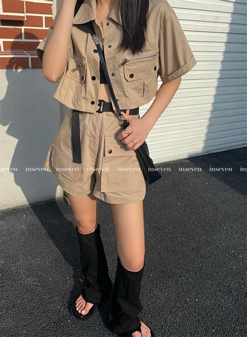 夏季新款工装套装，女装职业装，INSEVEN