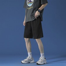 冰丝2022短裤男夏季薄款外穿速干休闲裤男士五分裤  WK50-特批20图片