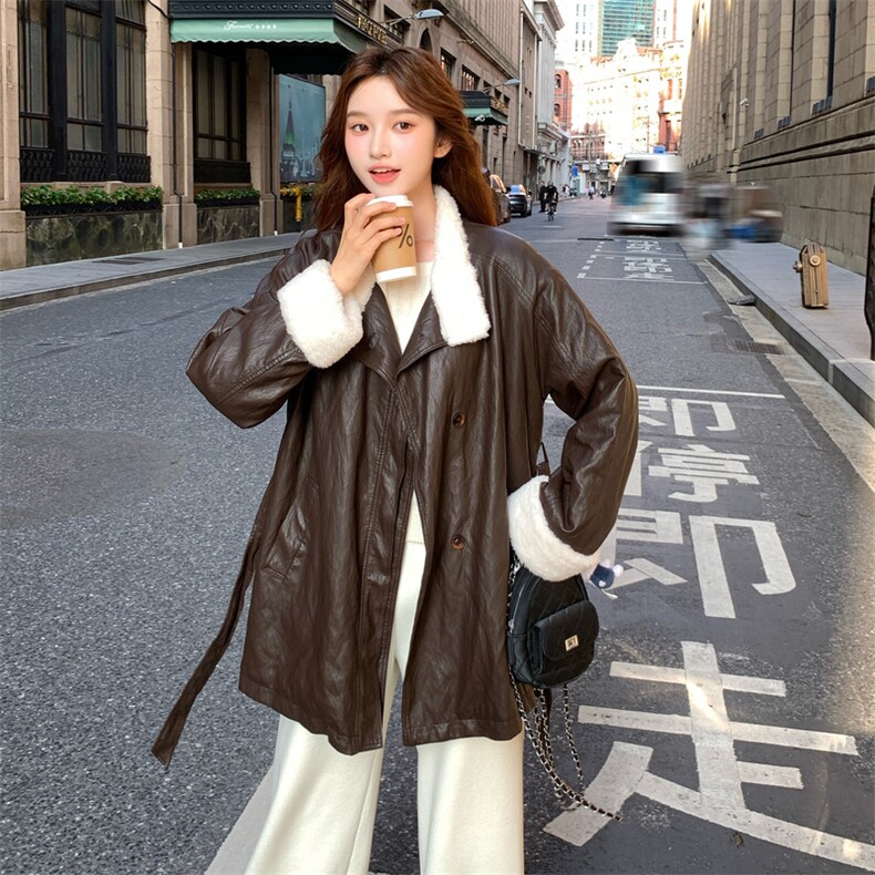 新品5613-P225-K345-羊羔毛皮衣,女装皮衣,2C275