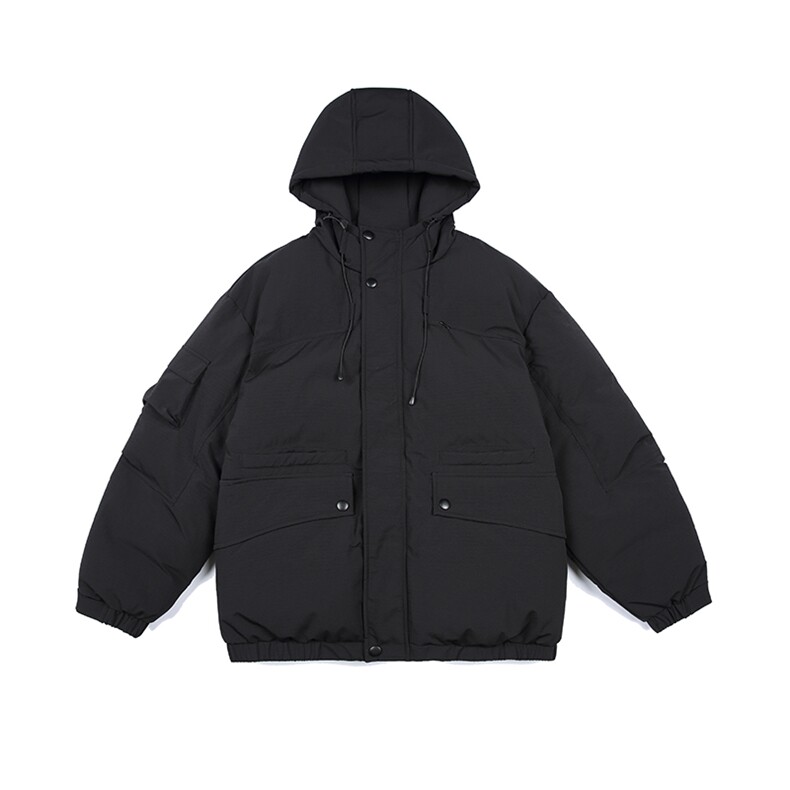 外27-2GANYOU日系多口袋设计连帽加厚棉服MY09-P215,男装棉衣,新杭派外27-2