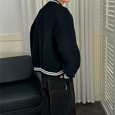 秋冬现货呢料外套男宽松休闲棒球服A351-AJ2641-P115控188，女装短外套，电商A351