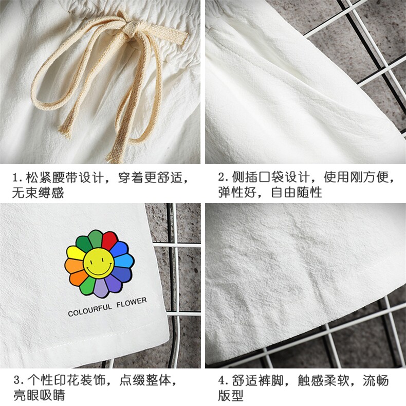 YD33101-P25亚麻短裤男大码棉麻五分裤男中裤沙滩裤网格挂拍,男装休闲裤,电商A040A