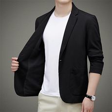 BAMJ-2083钱塘2020-2春秋新款时尚休闲中青年男士西服外套P132，男装西服，钱塘207-2