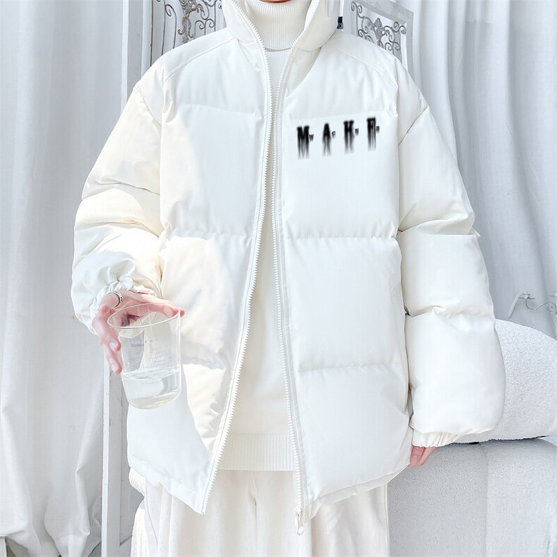 2024冬季新款旋律风车大码印花立领棉衣M-5XHM24549-28-特P50,男装棉衣,电商A022