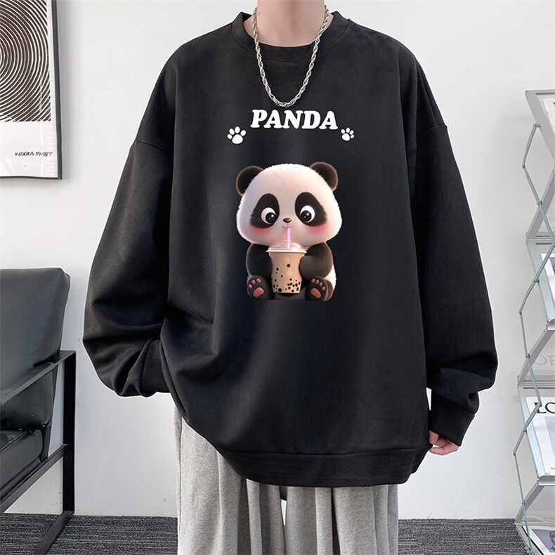 麂皮绒卫衣男大码重磅长袖t恤男JW81417-P35,男装T恤,电商A040