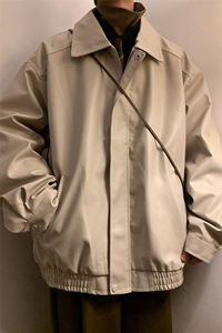 潮流宽松美式复古机车皮衣 PU皮夹克外套P7806-P70【特价】图片