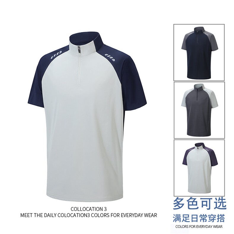 夏季凉感索罗纳速干户外骑行服短袖t恤DT06特P25控48,男装T恤,电商A309