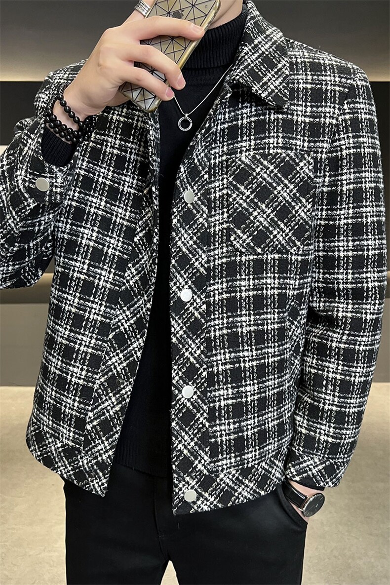 2023冬季新款羽绒服男新标小香风羽绒服男。抖音可以直播产品,男装羽绒服,电商B248