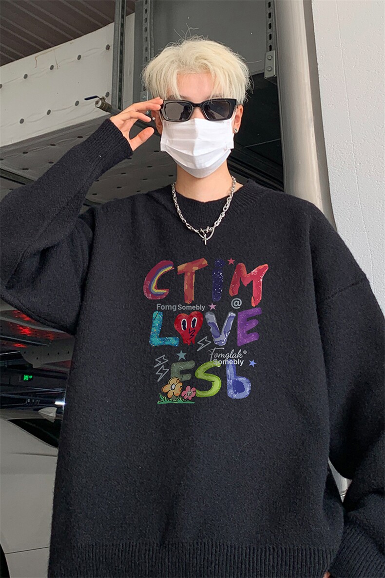 高质量！秋冬季半高领毛衣男加绒加厚线衣男针织衫男MY249-特p38,男装针织衫/毛衣,电商B367