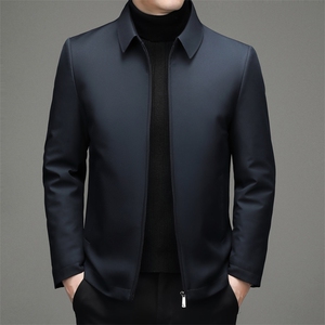 DZ32132钱塘2020-3冬季厚款商务休闲简约中年男士羽绒服P185图片