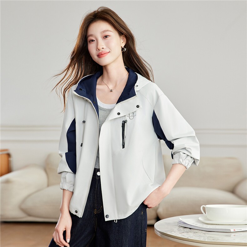 现货！2026年春装新款休闲外套女,女装短外套,慕咨