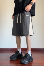 ！2026夏季男士拼接撞色短裤速干冰丝五分裤中裤DK298特P25，男装休闲裤，电商B220