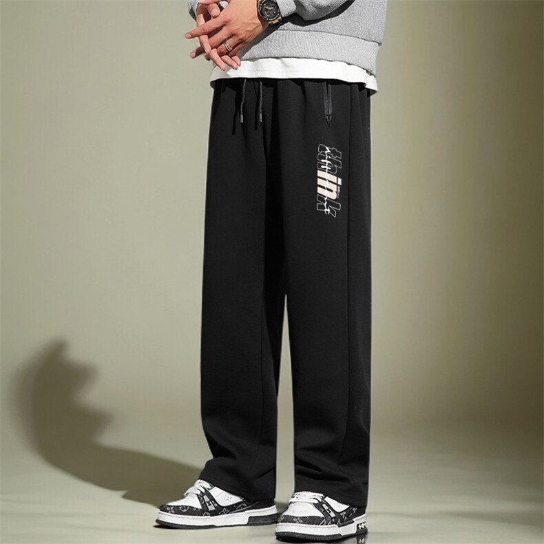 1506-1/KL-AW1401/P44冬季新款加绒宽松潮流保暖休闲直筒裤子男款,男装棉衣,星座1506-1