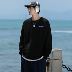 1133情侣字母圆领秋冬卫衣常规P28加绒P38S-5XL支持定制班服潮，男装卫衣，星座115A-3
