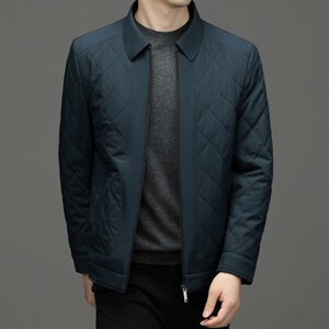 中年男新款冬季加厚棉服爸爸冬装短款棉衣外套 ZL18366-P175图片