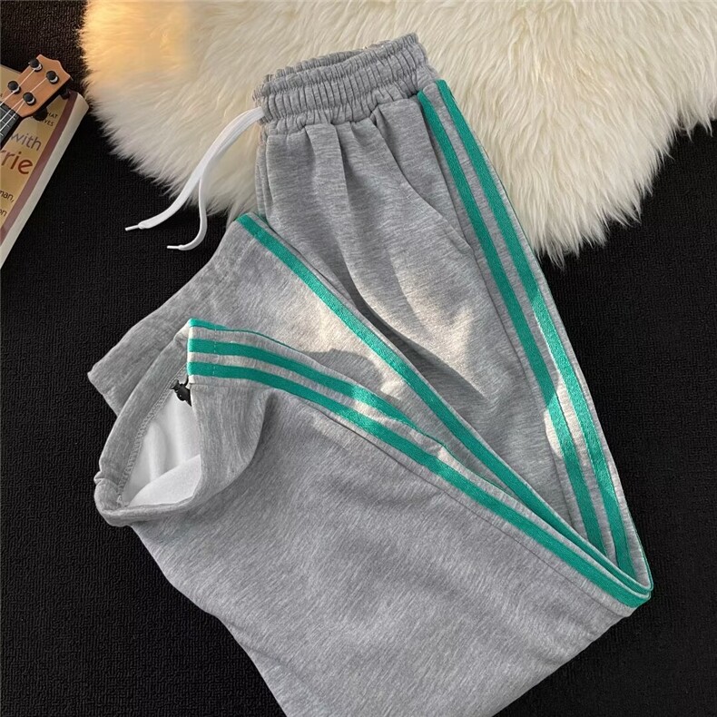 1506-1/KK29941加绒/P36裤子男高街潮牌设计感小众九分裤直筒加绒，男装卫衣，星座1506-1