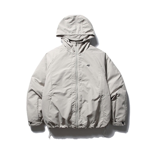 南夏乔装2025冬季新款纯色基础款连帽羽绒服日系复古三合一羽绒袄图片