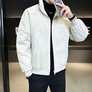 冬季店主羽绒服简约时尚保暖品质数据款简约外套男8678-P185图片