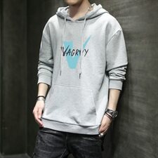 男士2021新款春秋上衣秋装潮流衣服潮打底衫男装卫衣DF167T，男装卫衣，电商A102
