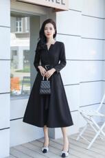 气质连衣裙，女装连衣裙，蓝芝衣秀