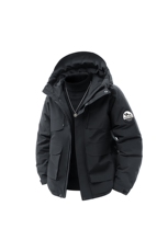 加厚羽绒服男款冬季新款连帽休闲鸭绒保暖外套XZ309Y95707P248，男装羽绒服，星座309（原A406）