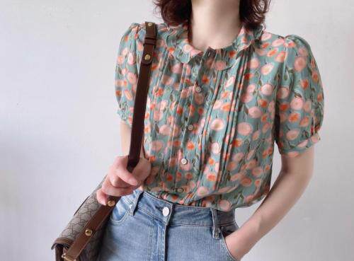 【夏季新品】真丝双绉推荐，女装，七七迷兰