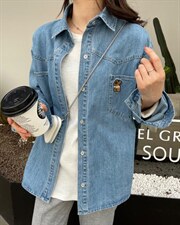 牛仔衬衫，女装衬衫，唯品