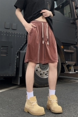 A178男女同款冰丝速干短裤休闲夏季外穿宽松休闲裤DK161-P28，男装休闲裤，电商A178