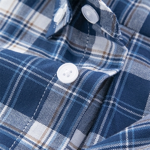 Z-D1401夏季新款男士短袖经典格子衬衣百搭衬衫商务男装图片