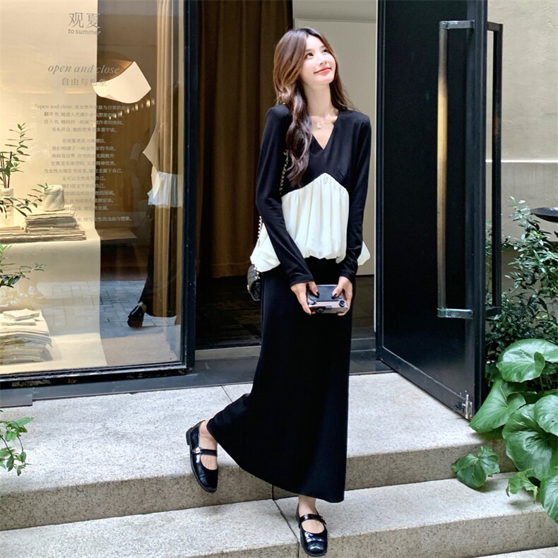 新品休闲套装原版面料鱼尾半裙5576-P165-K268,女装套装/套裙,2C275