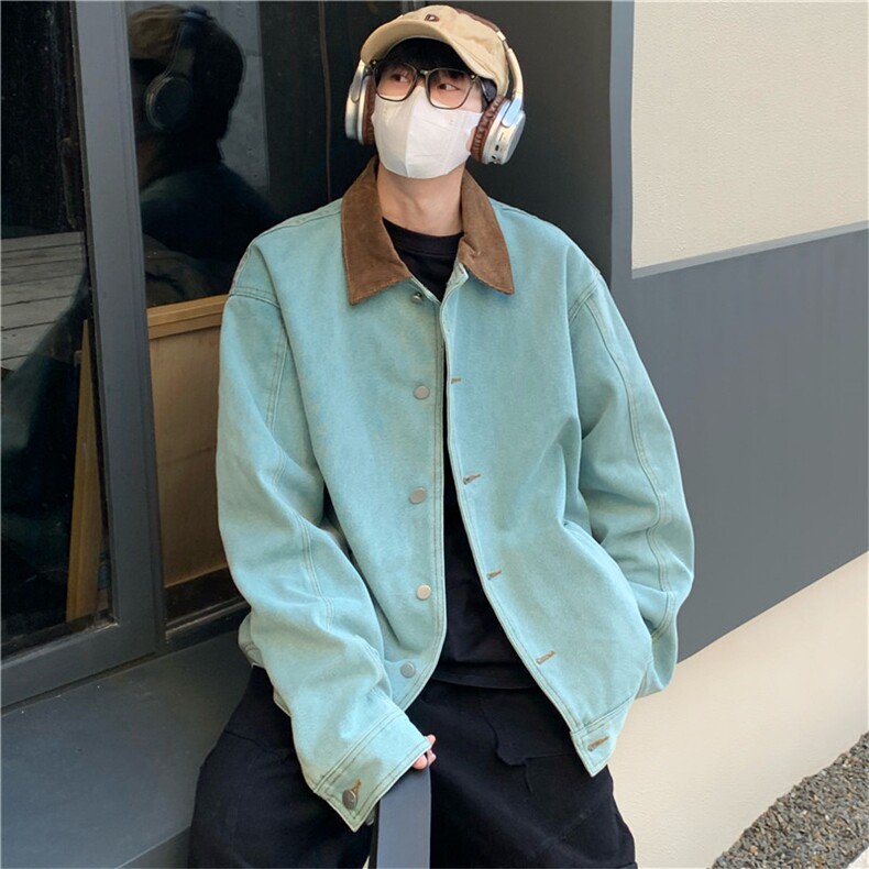 cleanfit工装夹克男女2025春季美式复古底特律外套翻领JK1167-P88,男装夹克,星座1103-3