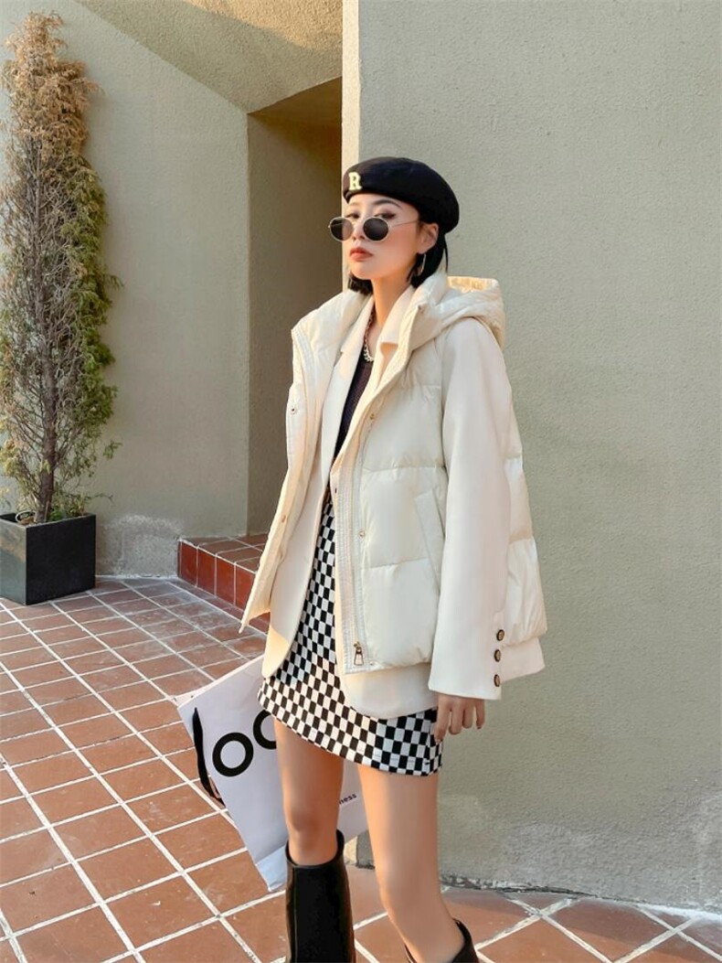 假两件套，90绒两色三码，其它，伊艺不舍