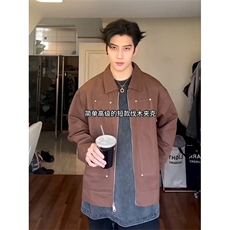 Q23/P62美式复古翻领夹克外套男士，男装夹克，星座1506