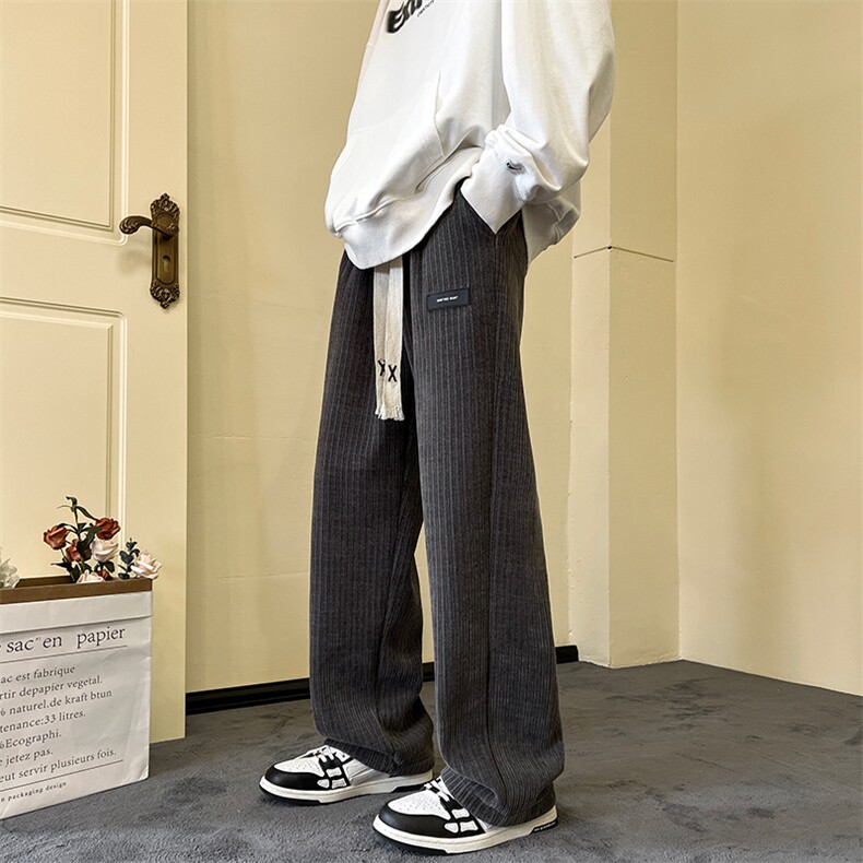 抖音品质440G雪尼尔休闲裤A014-DY2195常规P65控88加绒P70控98,男装卫衣,电商A014
