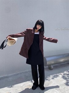 洋气西装图片