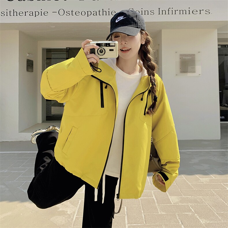 现货冲锋衣外套2518P145控218,女装短外套,2C201