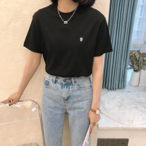 春夏短袖t,女装,木角