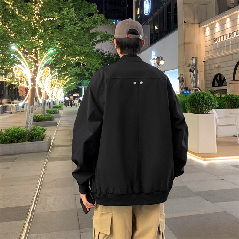 美式棒球服夹克男2024春秋款大码酷帅港风复古工装外套JK220-P75,男装夹克,星座308B-2