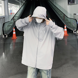 轻透气男女宽松连帽防晒服可遮脸一体皮肤衣钓鱼服外套F1-p40图片