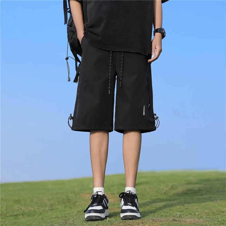 冲锋裤男短裤夏季机能工装户外速干休闲运动五分裤子DU31,男装牛仔裤,星座1116A-1（原606A）